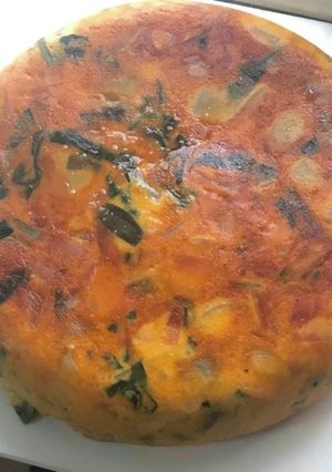 炊飯器でスパニッシュオムレツ-レシピのメイン写真