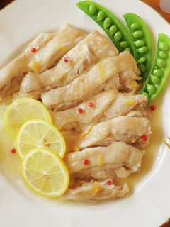 レンジで簡単!鶏肉のさっぱり煮-レシピのメイン写真