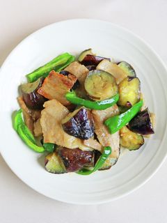 簡単!なすと豚肉の味噌炒め-レシピのメイン写真
