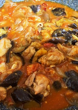 鶏肉のトマト煮-レシピのメイン写真