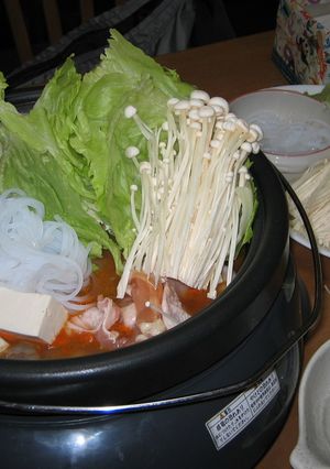レタス鍋~(☆0☆)/-レシピのメイン写真