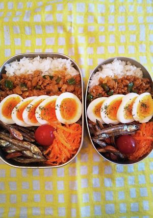 高校生 息子と娘のお弁当 4-レシピのメイン写真