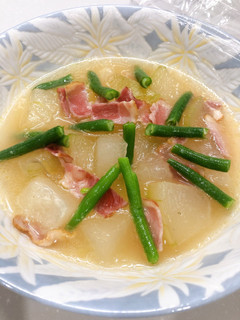 冬瓜とベーコンのコンソメ煮-レシピのメイン写真