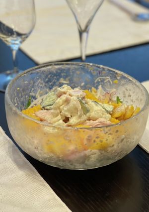 簡単★シーザー風味サラダにポテサラ乗せ-レシピのメイン写真