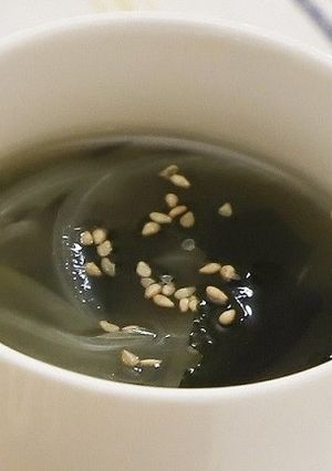 【リデュース】わかめスープ-レシピのメイン写真