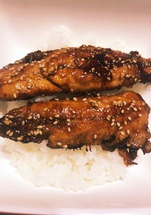 なんちゃってうな丼　イワシ使用-レシピのメイン写真
