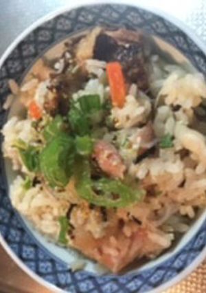 香川一鶴ひなの炊き込みご飯-レシピのメイン写真