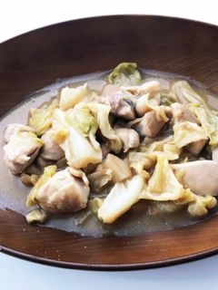 キャベツと鶏肉のタレマヨ炒め-レシピのメイン写真