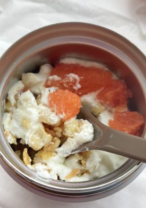 スープジャーでひんやりランチ_グラノーラ-レシピのメイン写真