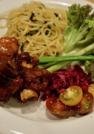 スペアリブの梅ジャム煮-レシピのメイン写真