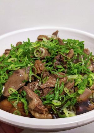 鶏モツのポン酢漬け-レシピのメイン写真