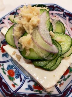 ゆかりのイブクロ オニオンスライス冷奴-レシピのメイン写真