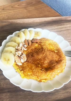 【オートミール】パンケーキ-レシピのメイン写真