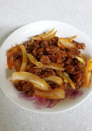 제육볶음ジェユクポックム（豚肉炒め）-レシピのメイン写真