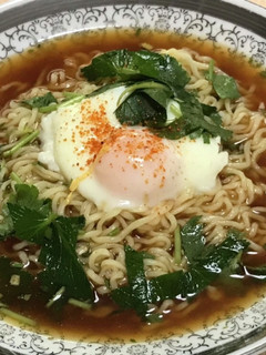 レンジゆで卵サッポロ一番味噌冷しラーメン-レシピのメイン写真