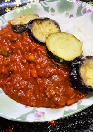 トマトドライカレー-レシピのメイン写真