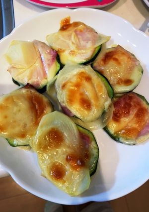 ズッキーニとポテトのチーズ焼き-レシピのメイン写真