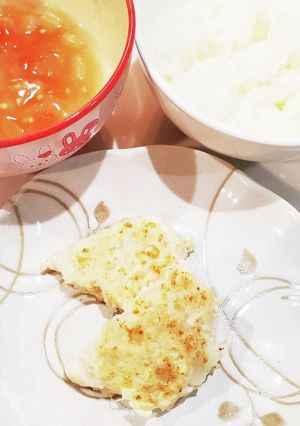 鶏ひき肉と豆腐のハンバーグof離乳食-レシピのメイン写真