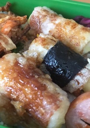 お弁当用☆アーモンドチーズちくわの天ぷら-レシピのメイン写真