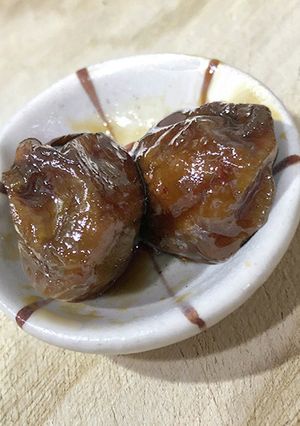 梅酒の出し殻？しわしわ梅の甘露煮-レシピのメイン写真