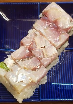 アジの押し寿司-レシピのメイン写真