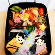 簡単キャラ弁シリーズ♪のせるだけ七夕弁当