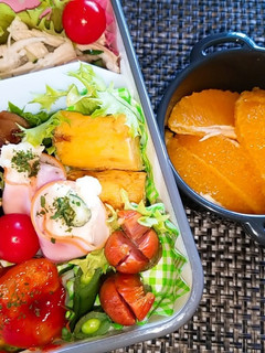 娘のお弁当 R3.7.7-レシピのメイン写真