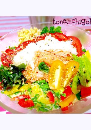 お野菜もりもり豆乳冷やしラーメン-レシピのメイン写真