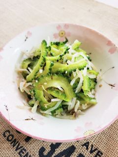 ゴーヤともやしのナムル-レシピのメイン写真