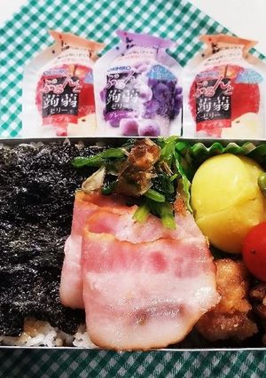 のり唐弁当(7.7)-レシピのメイン写真