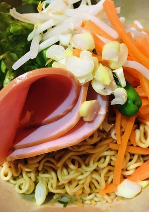 野菜たっぷり油まぜ麺-レシピのメイン写真