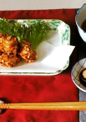 鮟鱇の柿の種フライ-レシピのメイン写真