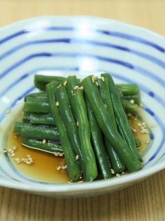 さやいんげんのおひたし-レシピのメイン写真