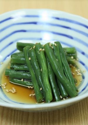 さやいんげんのおひたし-レシピのメイン写真