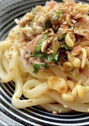 簡単！鯖缶の冷やし鯖うどん-レシピのメイン写真