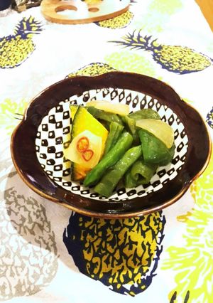 野菜の揚げびたし(牛尾理恵さんレシピ)-レシピのメイン写真