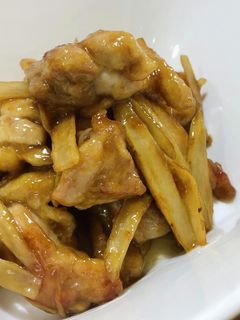 鶏肉のバター醤油炒め-レシピのメイン写真