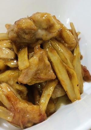 鶏肉のバター醤油炒め-レシピのメイン写真