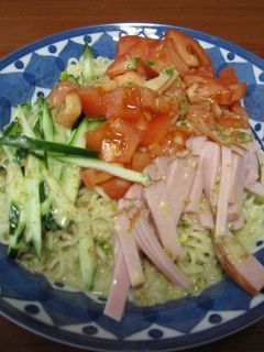 サッポロ一番胡麻たれ冷やし中華-レシピのメイン写真