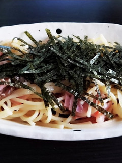 全部レンジで和風パスタ-レシピのメイン写真