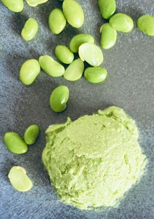 バイタミックスで枝豆veganアイス-レシピのメイン写真
