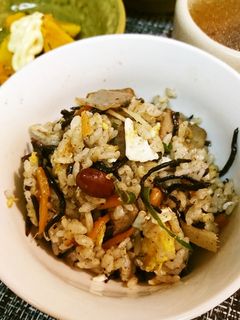 新生姜とひじき煮de炒飯-レシピのメイン写真