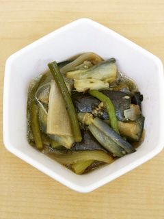 なすのはちみつ生姜炒め-レシピのメイン写真