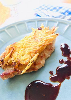 豚ロース肉とチーズガレットディッシュ-レシピのメイン写真