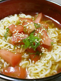さっぱり♪トマト味噌ラーメン-レシピのメイン写真