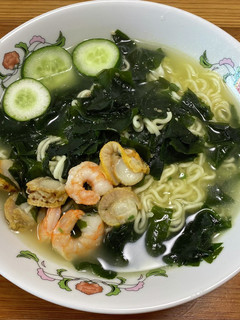 サッポロ一番塩シーフード冷やしラーメン-レシピのメイン写真
