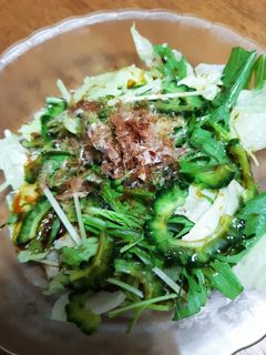 ゴーヤの和風サラダ-レシピのメイン写真