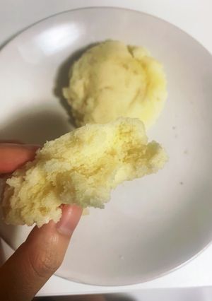 レンジで米粉蒸しパン【低糖質】【卵なし】-レシピのメイン写真