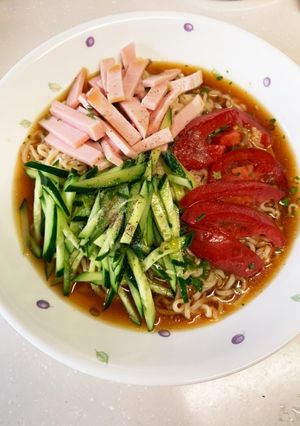 サッポロ一番冷やし中華風-レシピのメイン写真