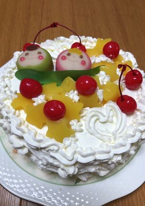 すぐできる簡単七夕ケーキ-レシピのメイン写真